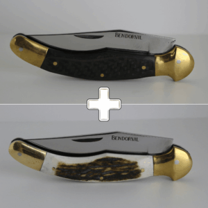 Ajándékcsomag - Fejesgörbe bicska (agancs + karbon)